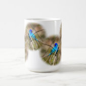 Indigo-Buntvogel Singvogel Klassischer Becher Kaffeetasse (Mittel)