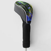 Indigo Candy 01 Golf Headcover (angewinkelt)