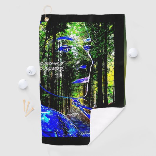 Indigo Candy 01 Golfhandtuch (Insitu)