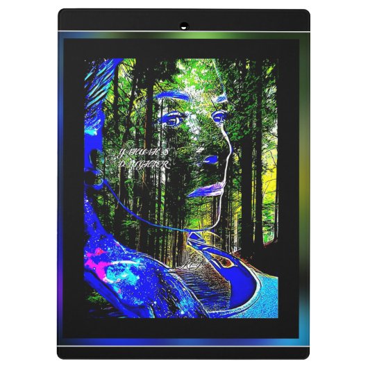 Indigo Candy 01 Klemmbrett (Rückseite)