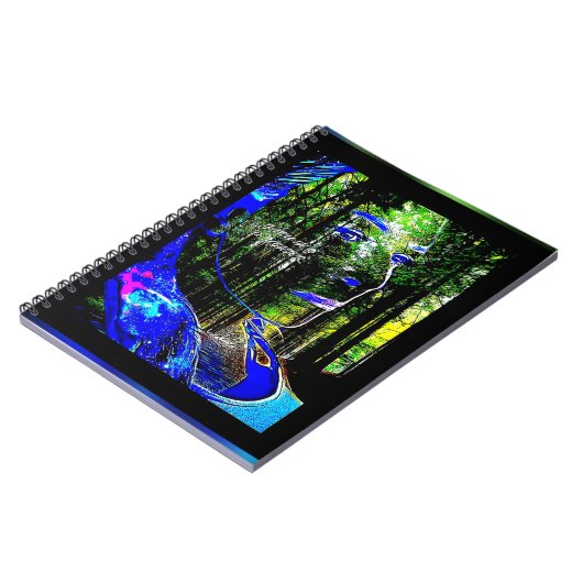 Indigo Candy 01 Notizblock (Linke Seite)