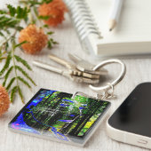 Indigo Candy 01 Schlüsselanhänger (Vorderseite rechts)