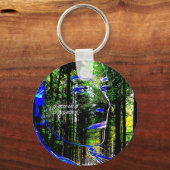 Indigo Candy 01 Schlüsselanhänger (Vorderseite)