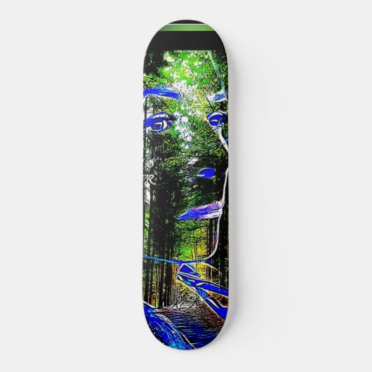 Indigo Candy 01 Skateboard (Vorderseite)