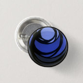 Indigo Chakra Knopf Button (Vorne & Hinten)
