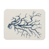 Indigo Coral Magnet (Horizontal)