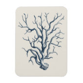 Indigo Coral Magnet (Vertikal)