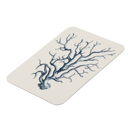 Indigo Coral Magnet (Linke Seite)