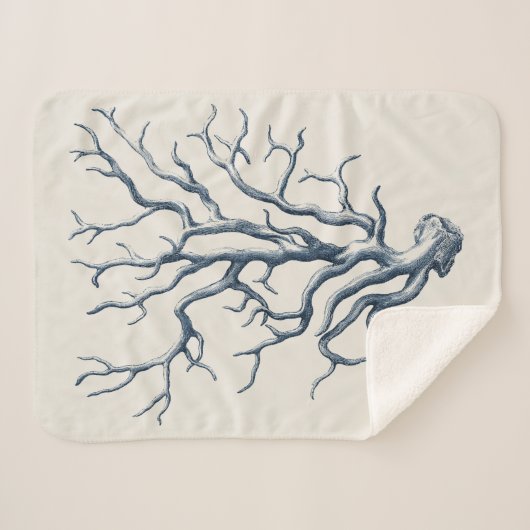 Indigo Coral Sherpadecke (Vorderseite (Horizontal))