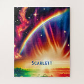 Indigo Cosmos entfesselt Regenbogen Lebendige Lich Puzzle (Vertikal)