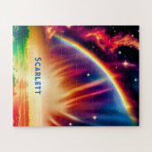 Indigo Cosmos entfesselt Regenbogen Lebendige Lich Puzzle (Horizontal)