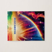 Indigo Cosmos entfesselt Regenbogen Vibranly Sky L Puzzle (Horizontal)