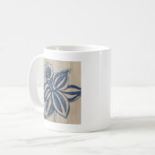 Indigo Daffodil Kaffeetasse (Vorderseite Links)