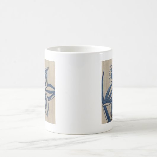 Indigo Daffodil Kaffeetasse (Mittel)