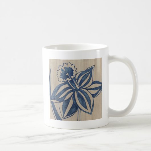 Indigo Daffodil Kaffeetasse (Rechts)