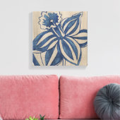 Indigo Daffodil Leinwanddruck (Insitu (Wohnzimmer))