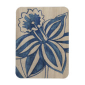 Indigo Daffodil Magnet (Vertikal)