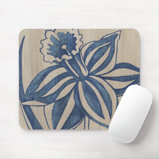 Indigo Daffodil Mousepad (Mit Mouse)