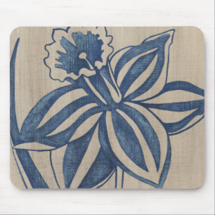 Indigo Daffodil Mousepad