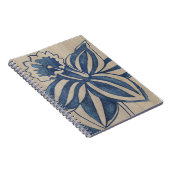 Indigo Daffodil Notizblock (Rechte Seite)