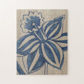 Indigo Daffodil Puzzle (Vertikal)