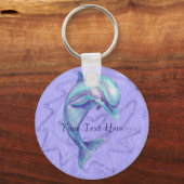 Indigo Dolphin Schlüsselanhänger (Vorderseite)