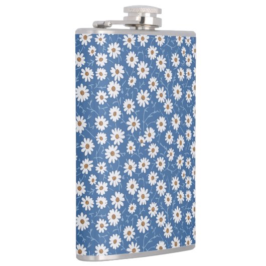 Indigo Dream Daisies Flachmann (Rechts)