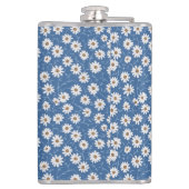 Indigo Dream Daisies Flachmann (Rückseite)