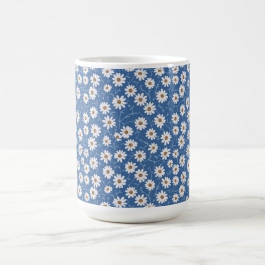 Indigo Dream Daisies Kaffeetasse (Mittel)