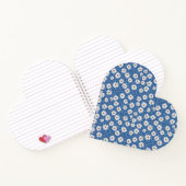 Indigo Dream Daisies Notizblock (Innenseite)