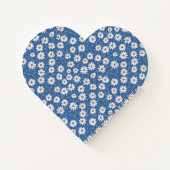 Indigo Dream Daisies Notizblock (Rückseite)