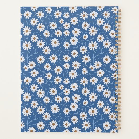 Indigo Dream Daisies Planer (Rückseite)