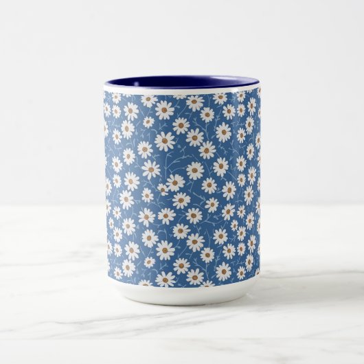 Indigo Dream Daisies Tasse (Zentrum)