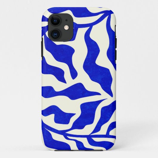 Indigo Elegance Case-Mate iPhone Hülle (Rückseite)