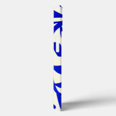 Indigo Elegance Case-Mate iPhone Hülle (Rückseite / Rechts)