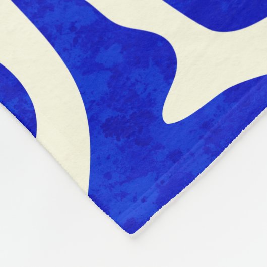 Indigo Elegance Fleecedecke (Ecke)