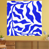 Indigo Elegance Leinwanddruck (Insitu (Wohnzimmer))