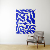 Indigo Elegance Wandteppich (Beispiel)
