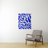 Indigo Elegance Wandteppich (Beispiel)