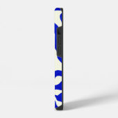 Indigo Eleganz iPhone Hülle (Linke Seite)