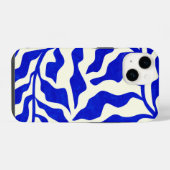 Indigo Eleganz iPhone Hülle (Rückseite (Horizontal))