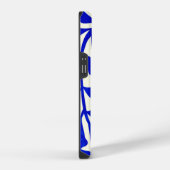 Indigo Eleganz iPhone Hülle (Rechte Seite)