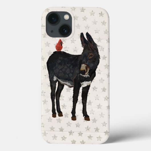 INDIGO-ESEL & KARDINAL Case-Mate iPhone HÜLLE (Rückseite)