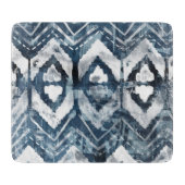 Indigo-Extraktion - geometrisch Schneidebrett (Vorderseite)