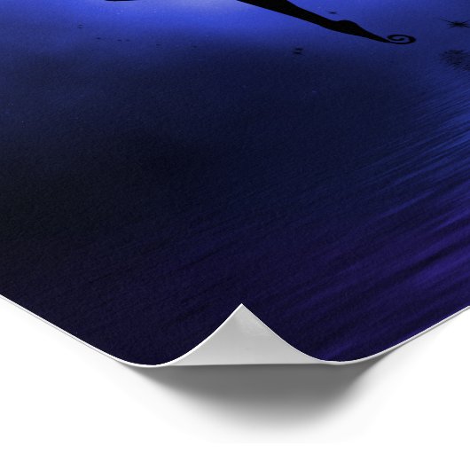 Indigo Fairy 11 x 14 Poster (Ecke)