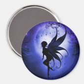 Indigo Fairy Magnet (Vorderseite/Rückseite)
