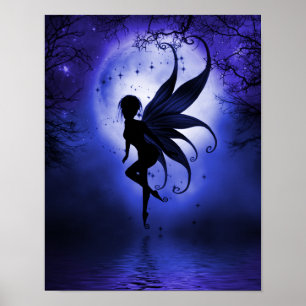 Indigo-Fee Plakat 11 x 14