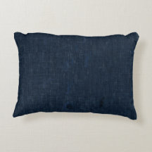 Indigo-Feldtuch-Wurfkissen, japanisch inspiriert