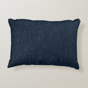 Indigo-Feldtuch-Wurfkissen, japanisch inspiriert Dekokissen