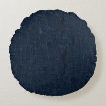 Indigo-Feldtuch-Wurfkissen, japanisch inspiriert
